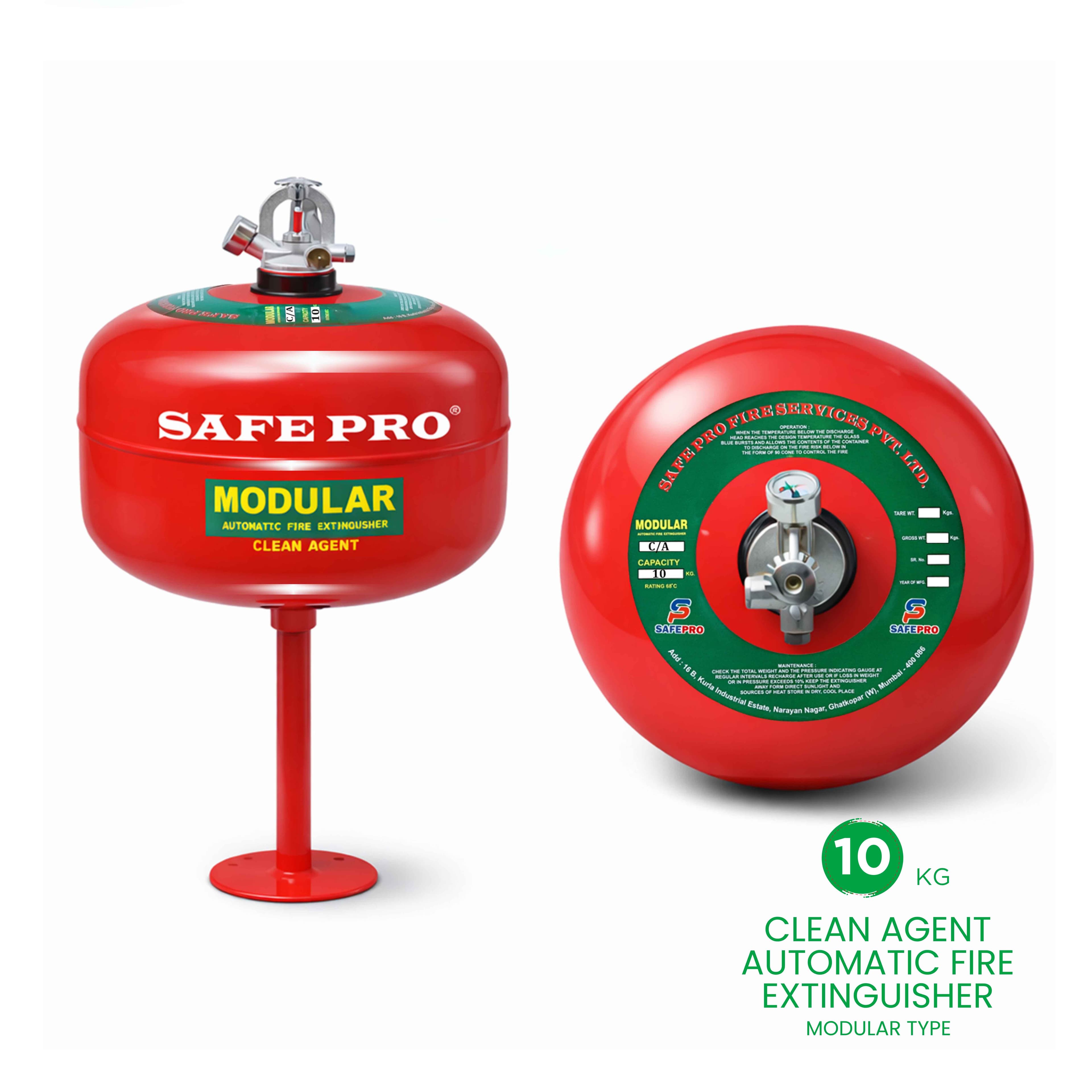 Clean Agent Automatic Fire Extinguisher Modular Type - 10KG