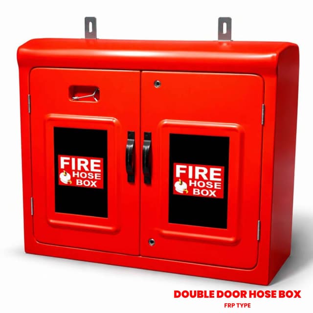 Double FRP Hose Box