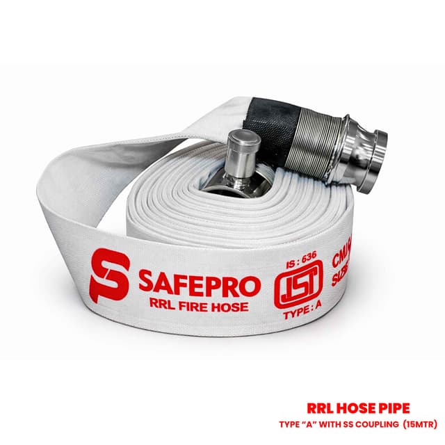 RRL Hose Pipe Type A SS Coupling 15 MTR