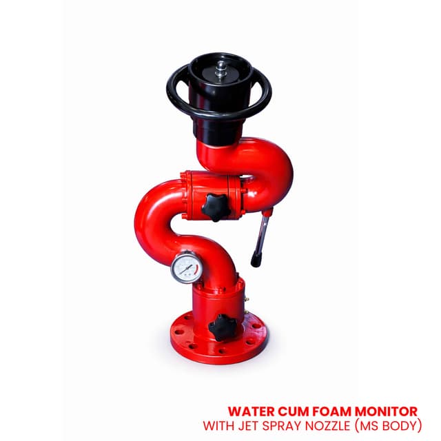 Water Cum Foam Monitor with Jet Spray MS Body