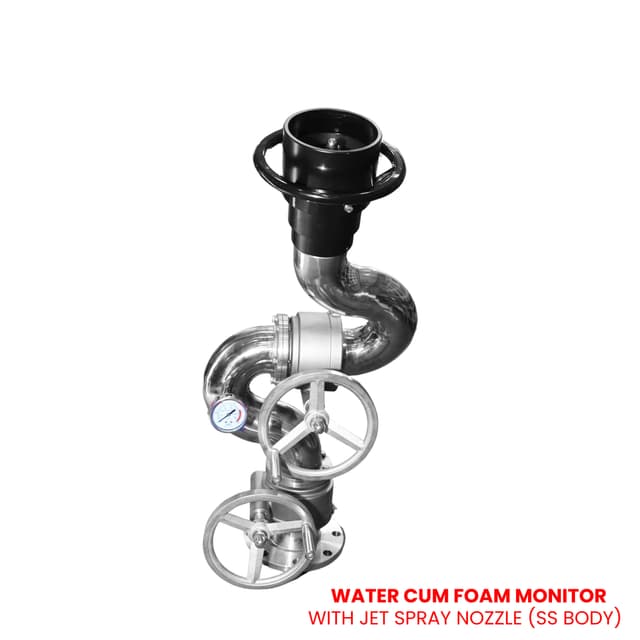 Water Cum Foam Monitor with Jet Spray